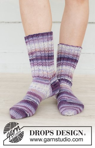 Zestaw na wzór Drops Planet Prowler Socks 2