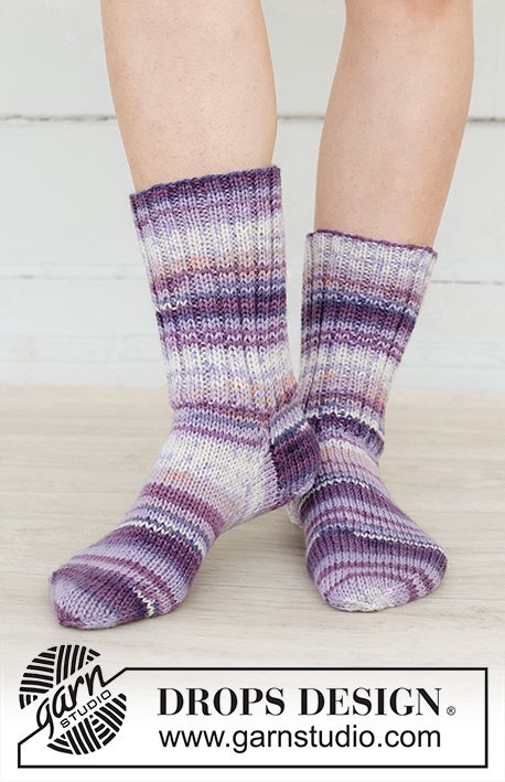 Zestaw na wzór Drops Planet Prowler Socks 2