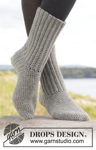 Zestaw na wzór Drops Comfort Rib 1