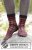 Zestaw na wzór Drops Queen of Hearts Socks 1