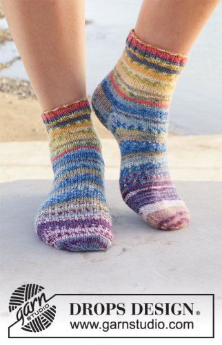 Zestaw na wzór Drops Festival Socks 1