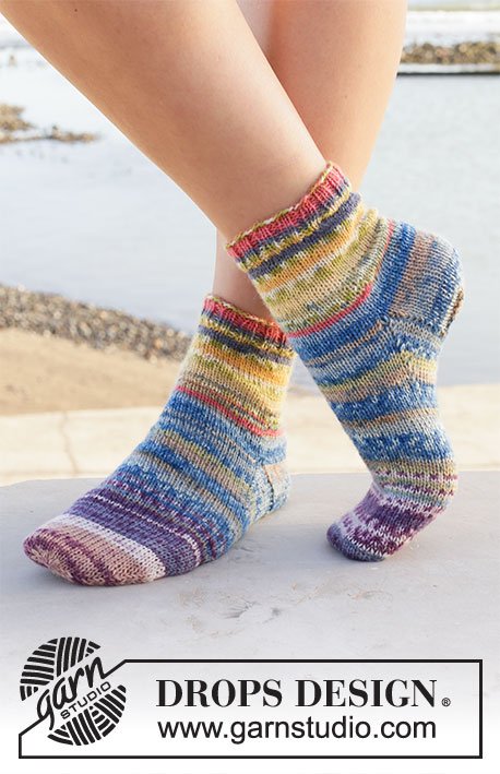 Zestaw na wzór Drops Festival Socks 2