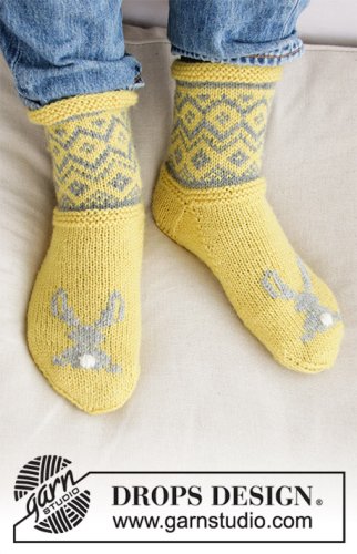 Zestaw na wzór Drops Bunny Hide 1