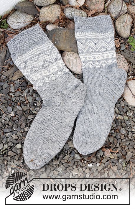 Zestaw na wzór Drops Highland Hikers 4