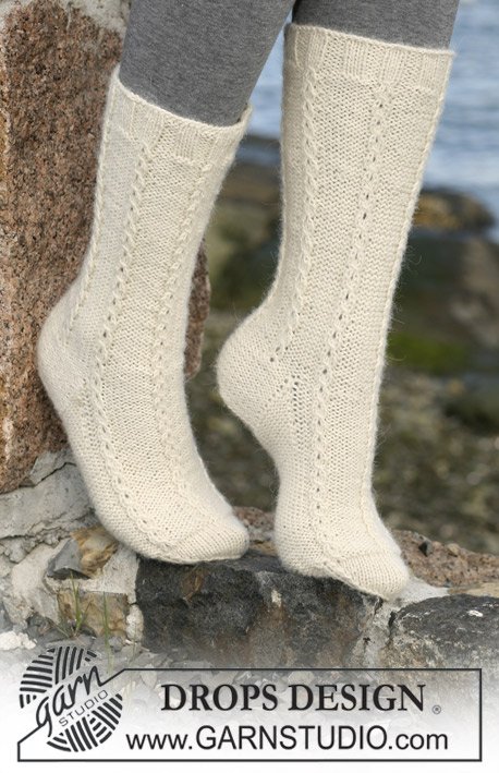Zestaw na wzór Drops Rapunzel Socks 1