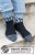Zestaw na wzór Drops Spooky Evening Socks 2