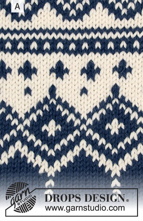 Zestaw na wzór Drops Perles du Nord Socks 2