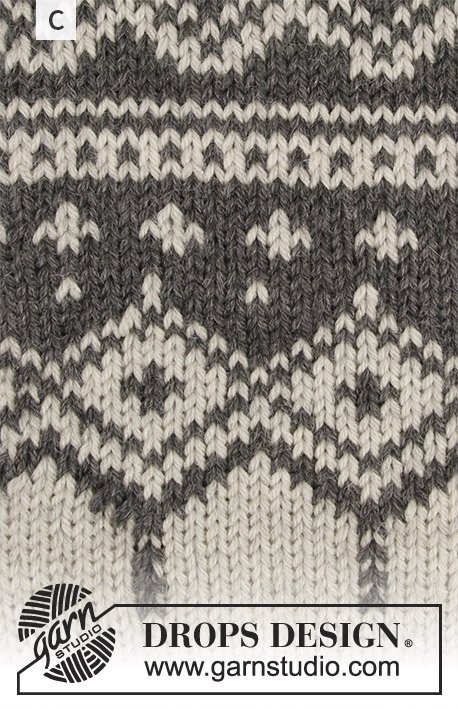 Zestaw na wzór Drops Perles du Nord Socks 4