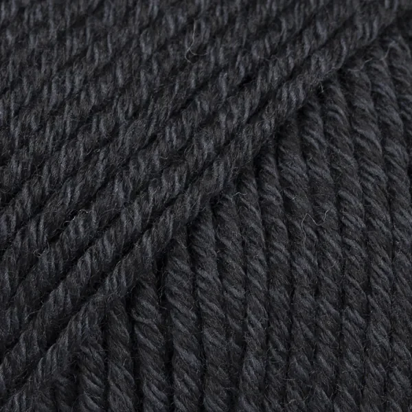 Drops Cotton Merino - czarny - 2
