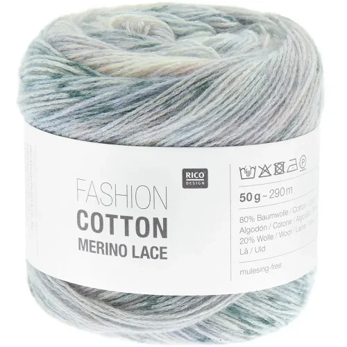 Rico Design Cotton Merino Lace 014 bluberries