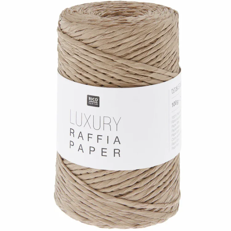 Rico Design Raffia Paper 003 nugat