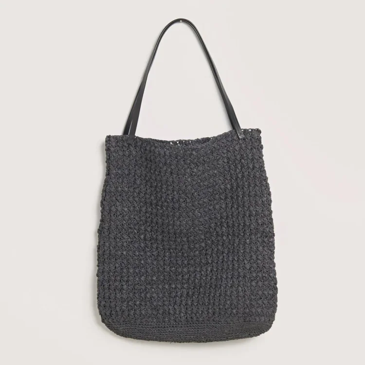 Rico Design Raffia Paper 008 czarny