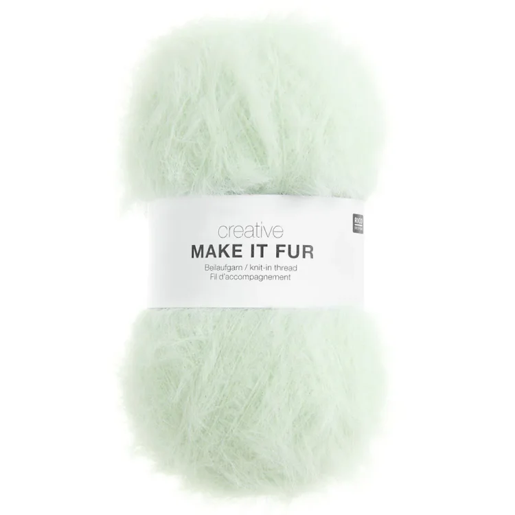 Rico Design Make It Fur 005 lodowy błękit