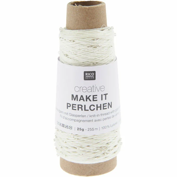 Rico Design Make It Perlchen 001 Crystal