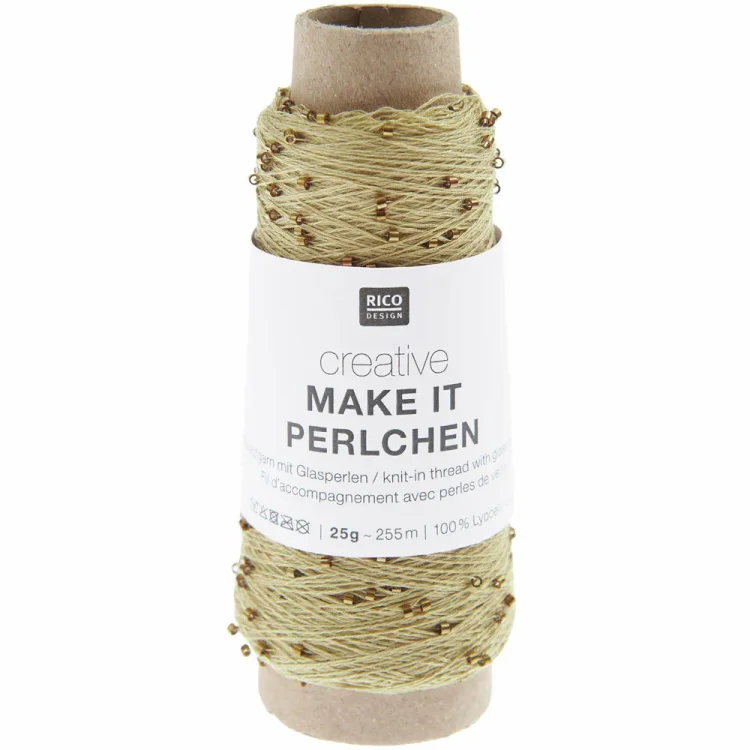 Rico Design Make It Perlchen 005 Gold