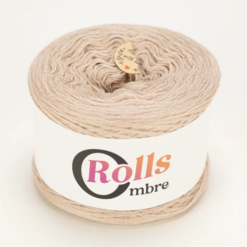 Ombre Rolls Merino camel