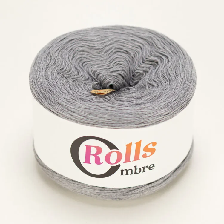 Ombre Rolls Merino szary