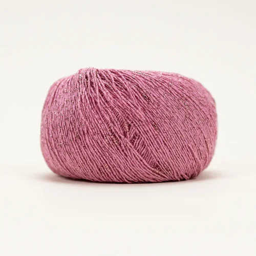 Lana Gatto Passion Fruit 31241 - różowa włóczka z metalicznym połyskiem 50 g