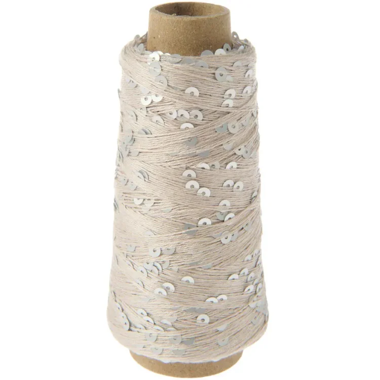 Rico Design Make It Paillette 001 srebrny