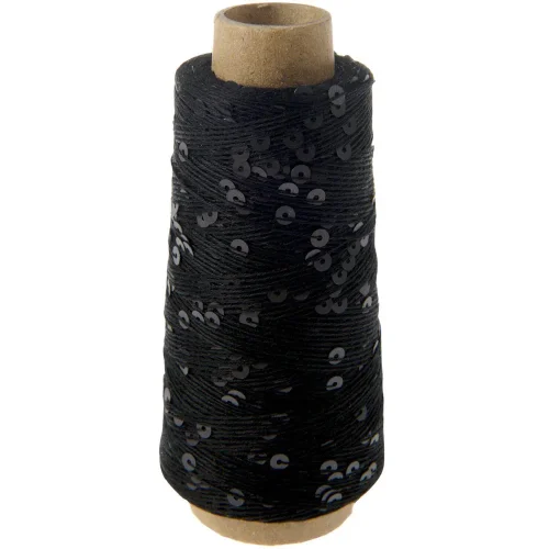 Rico Design Make It Paillette 006 czarny mat