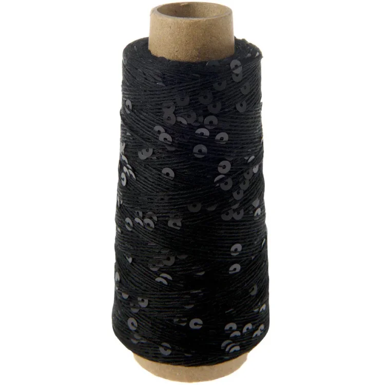 Rico Design Make It Paillette 006 czarny mat