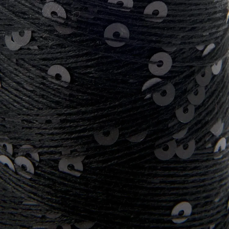 Rico Design Make It Paillette 006 czarny mat