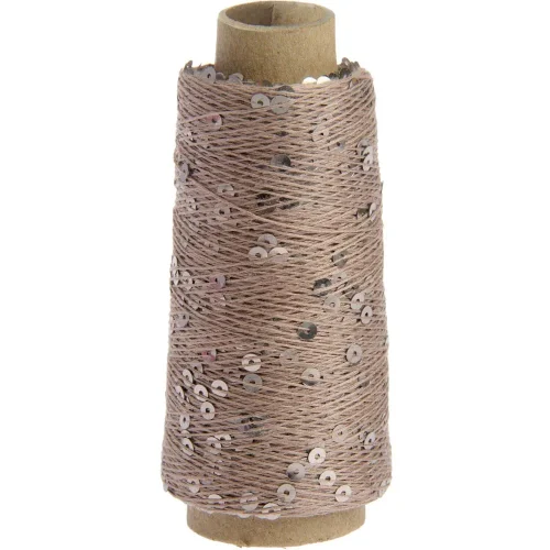 Rico Design Make It Paillette 009 brąz