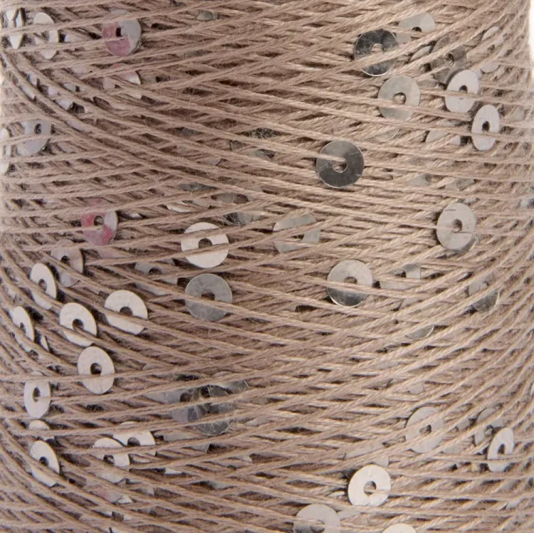 Rico Design Make It Paillette 009 brąz