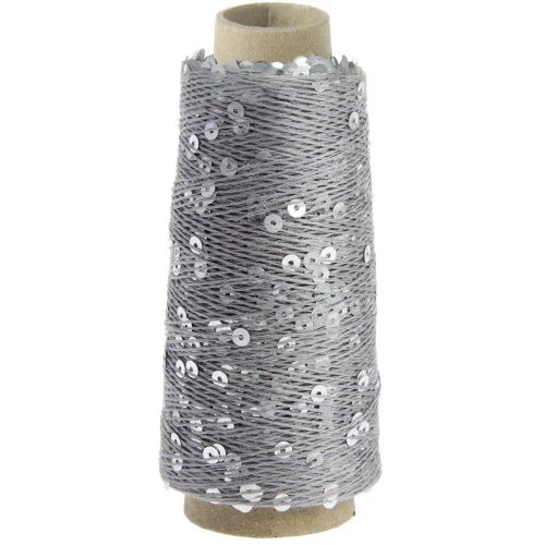 Rico Design Make It Paillette 010 szary