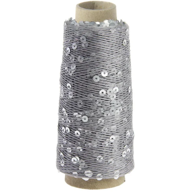 Rico Design Make It Paillette 010 szary