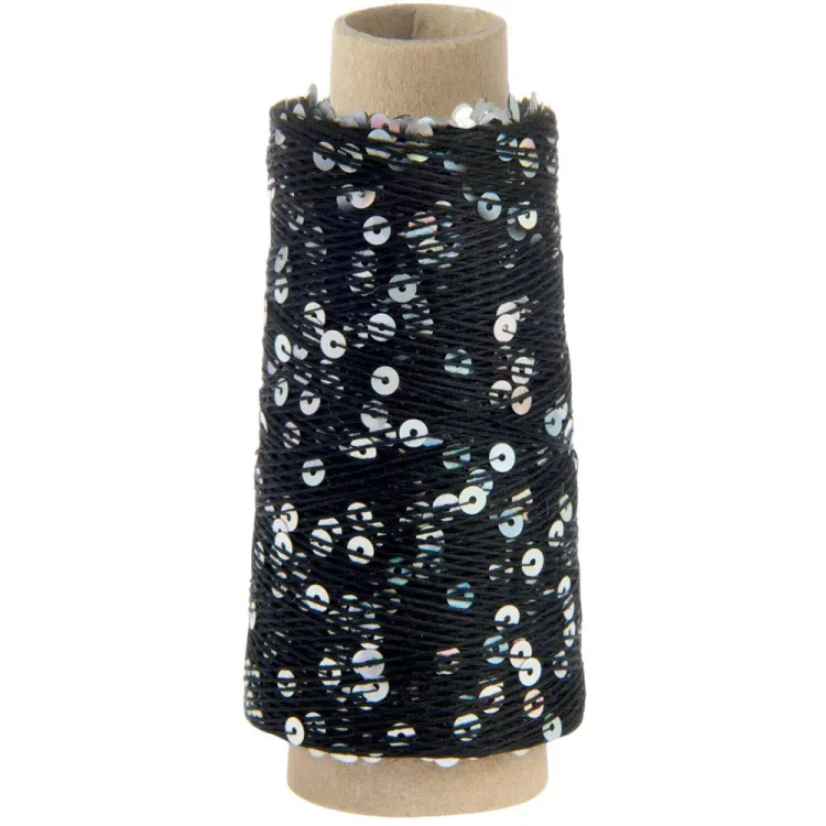 Rico Design Make It Paillette 012 czarny