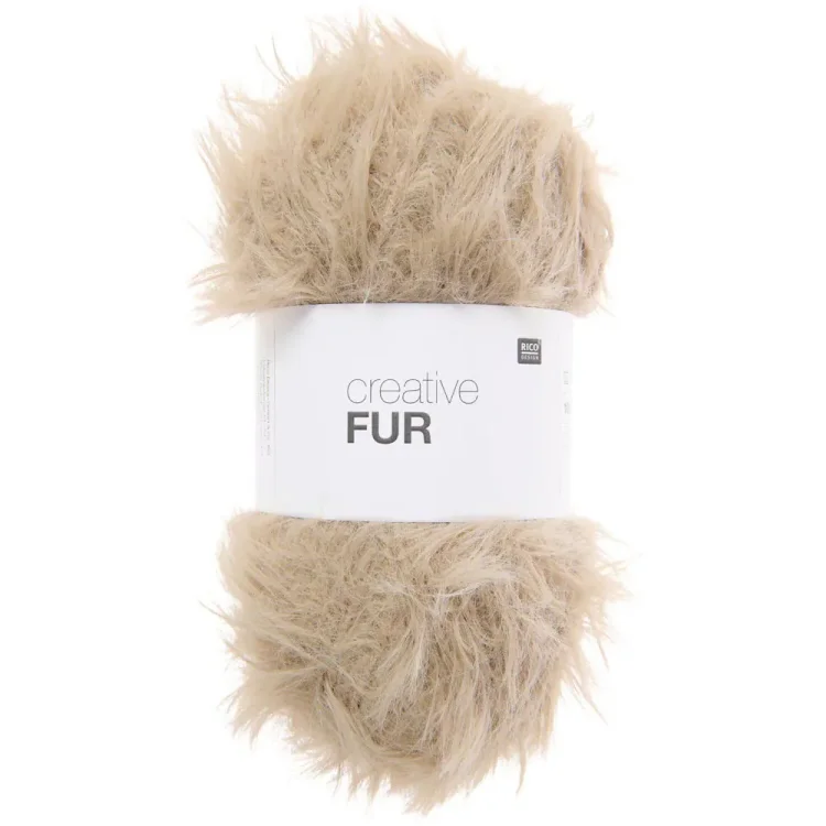 Rico Design Fur 002 naturalny
