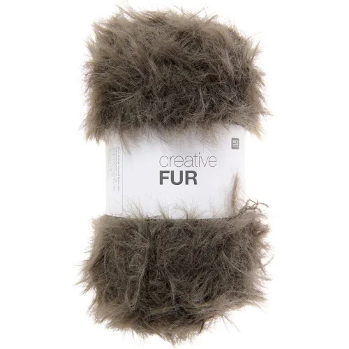 Rico Design Fur 005 ciemne khaki