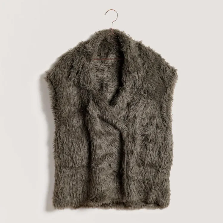 Rico Design Fur 005 ciemne khaki