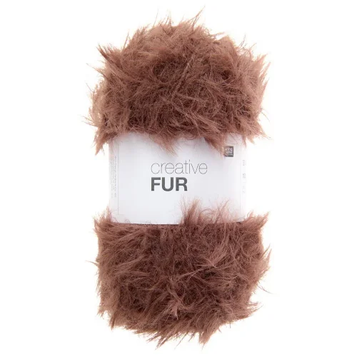 Rico Design Fur 008 czekolada