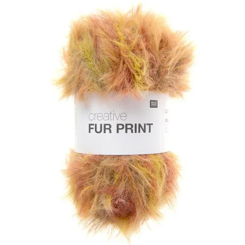 Rico Design Fur Print 002 Warm Shades