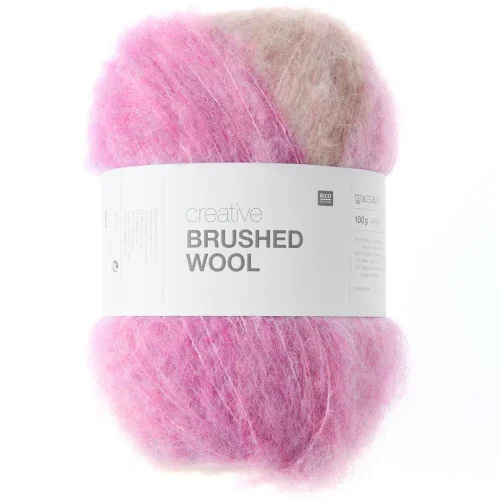 Rico Design Brushed Wool 002 Roses