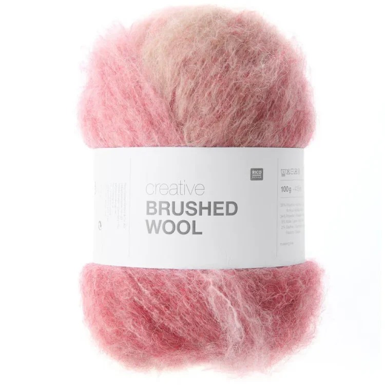 Rico Design Brushed Wool 003 Berries