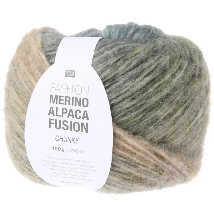 Rico Design Merino Alpaca Fusion Chunky 005 Fresh Meadow