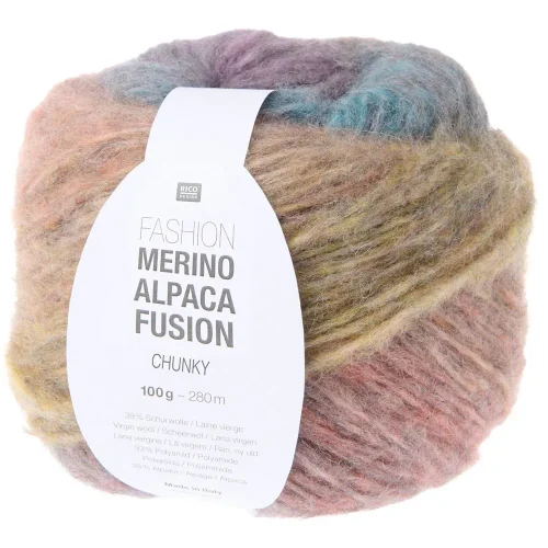 Rico Design Merino Alpaca Fusion Chunky 009 Classic Colours