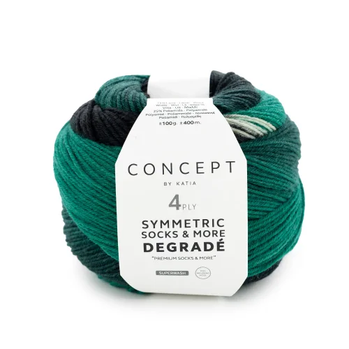 Katia Symmetric Socks &amp; More - Degrade 55