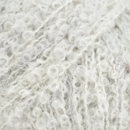 Drops Alpaca Boucle - szary kryształ - 8907