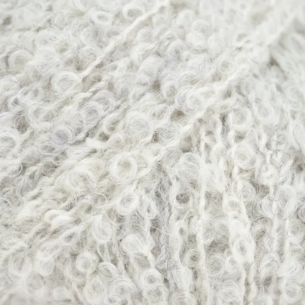 Drops Alpaca Boucle - szary kryształ - 8907