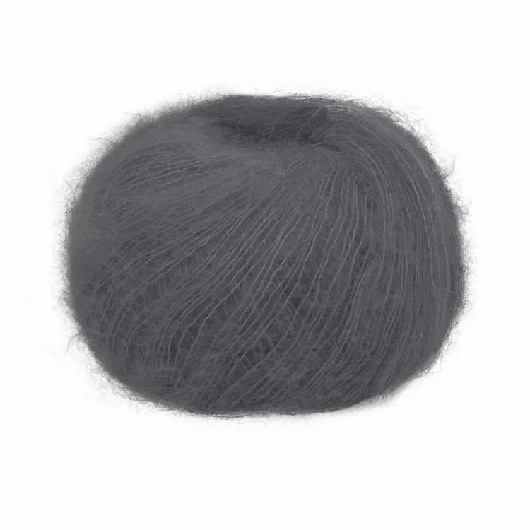 Lana Gatto Silk Mohair 31456 Grigio Scuro