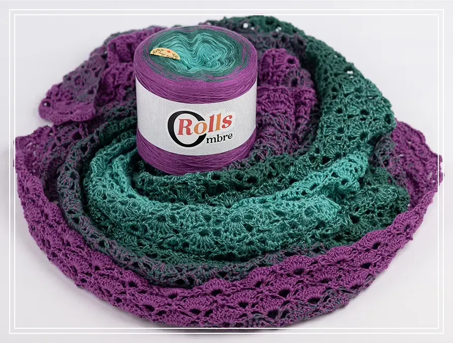 Ombre Rolls, kolorowe motki ombre