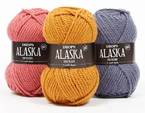 Drops Alaska, włóczka z wełny owczej
