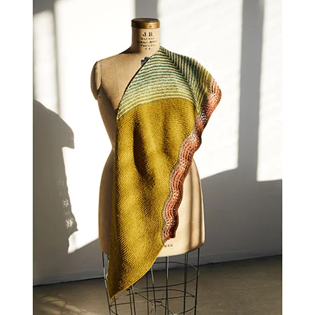 Wzór na chustę - Knits from the LYS