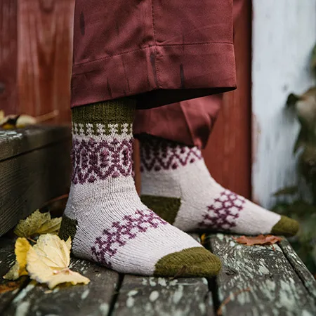 Wzór na skarpetki - 52 Weeks of Socks vol 1