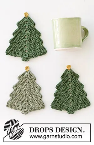 Christmas Tree Coasters